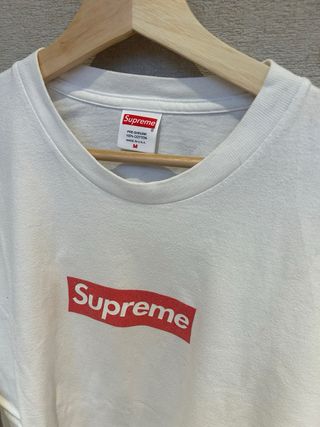 camiseta manga larga supreme box logo