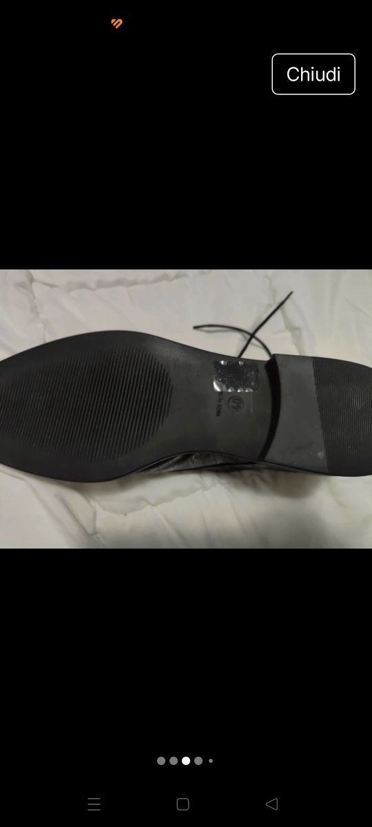 Scarpe donna nere e argento