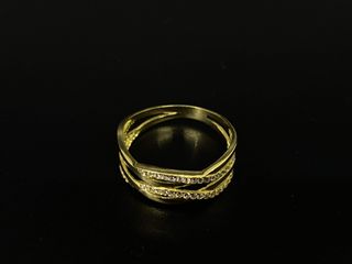 sortija oro 18k con piedra