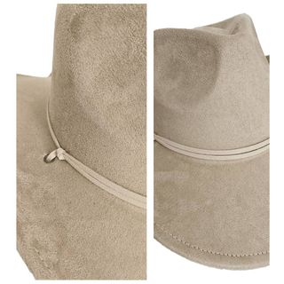 Sombrero Vaquero Fieltro crema Rodeo Cowboy M/L