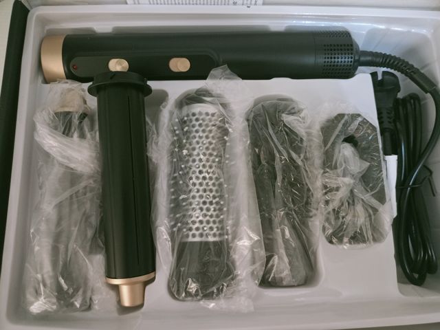 Styler capelli 5 in 1 oro nero