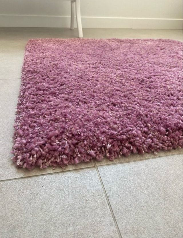 Alfombra de pelo largo Ikea 1x1m