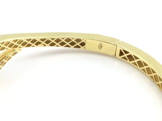 brazalete oro 18k con piedra