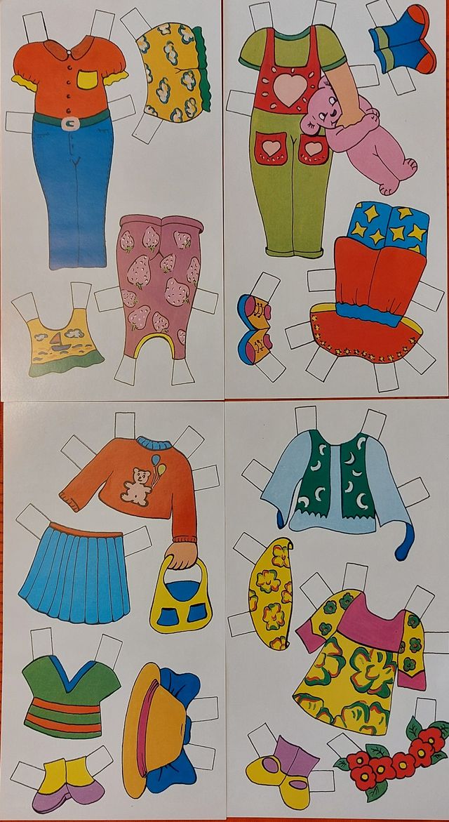 Pasarela de modelos: juego recortable