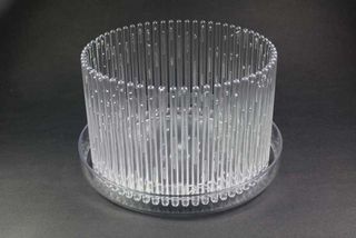 Vaso e sottovaso orchidee Orchitop L trasparente