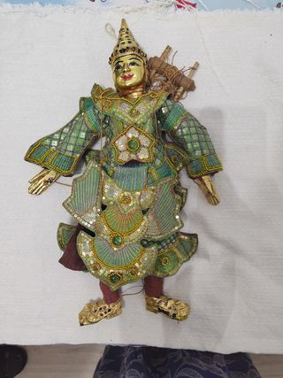 Marioneta Birmana Antigua