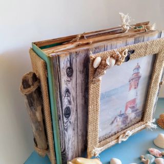 Álbum artesano  técnica Scrap