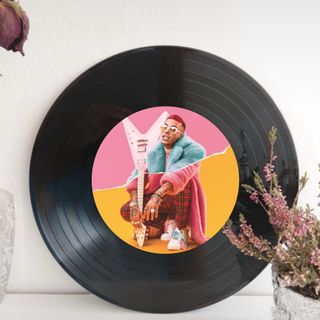 Vinile decorativo Sfera Ebbasta Rockstar