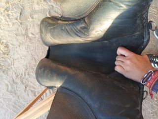 Montura inglesa antigua