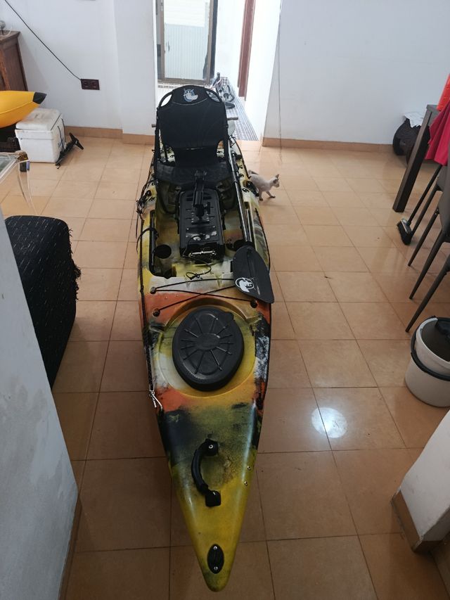 Kayak Pesca Galaxy 4.40m - Motor Eléctrico