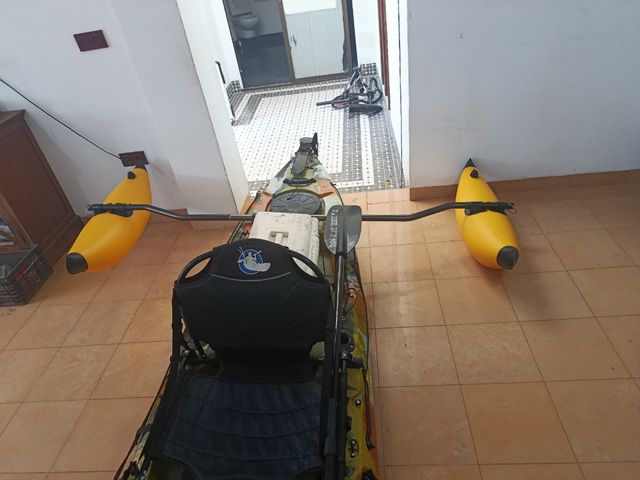 Kayak Pesca Galaxy 4.40m - Motor Eléctrico