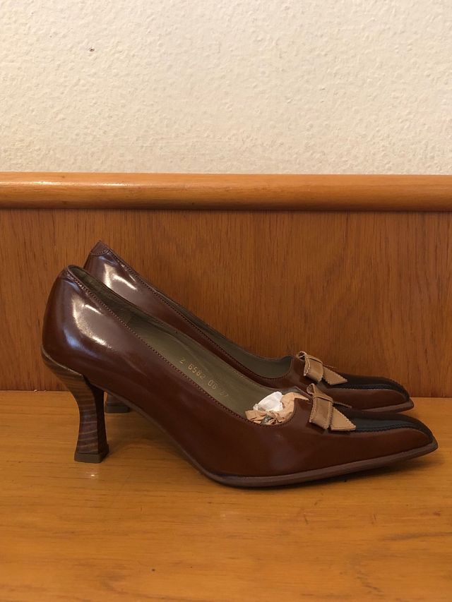 JAIME MASCARÓ - zapatos tacon mocasín 37