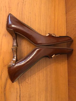 JAIME MASCARÓ - zapatos tacon mocasín 37