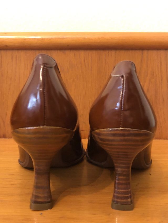 JAIME MASCARÓ - zapatos tacon mocasín 37