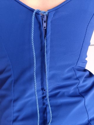 Vestido Flamenca Azul - Talla M