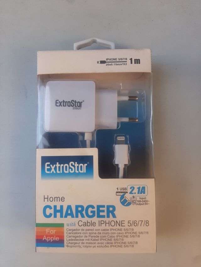 Caricatore iPhone ExtraStar 2.1A