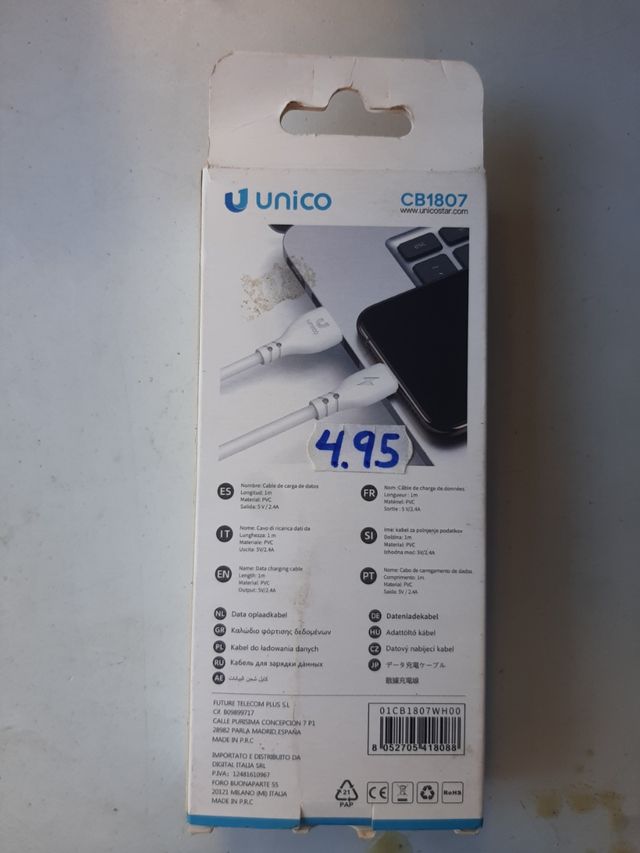 Caricatore iPhone ExtraStar 2.1A