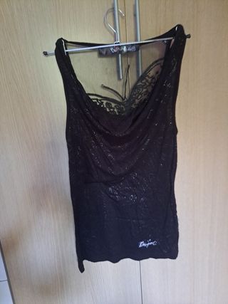 Camiseta Desigual negra - Talla M