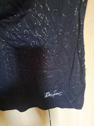 Camiseta Desigual negra - Talla M
