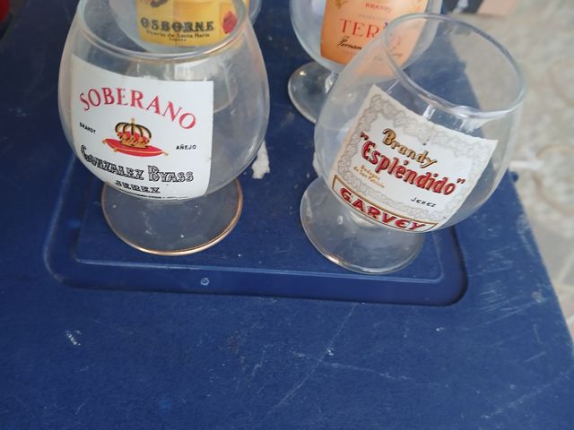 4 Copas Brandy- coñac