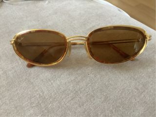 Rayban vintage mujer - gafas doradas