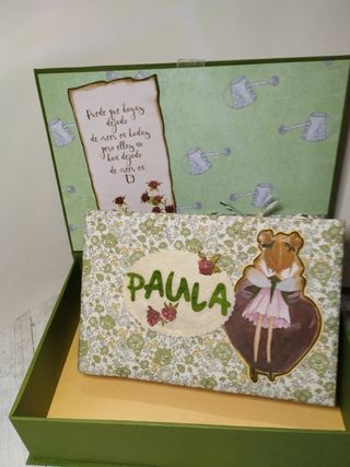 Álbum Scrapbooking artesanal