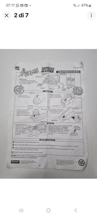 Web Blaster Spiderman