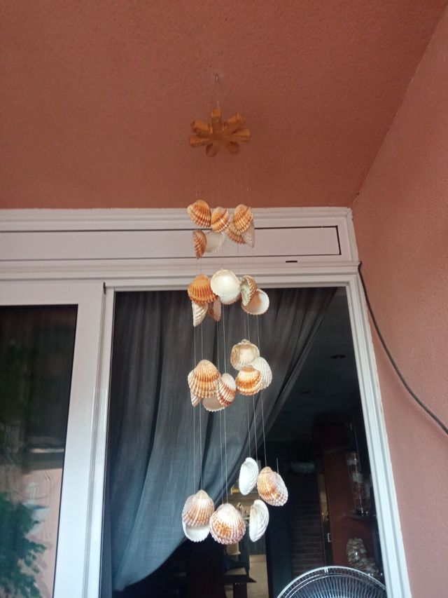 Móvil conchas marinas - Decoración hogar