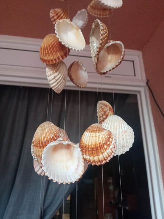 Móvil conchas marinas - Decoración hogar