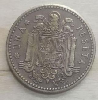Moneda 1 Peseta Franco 1947.estrella 52
