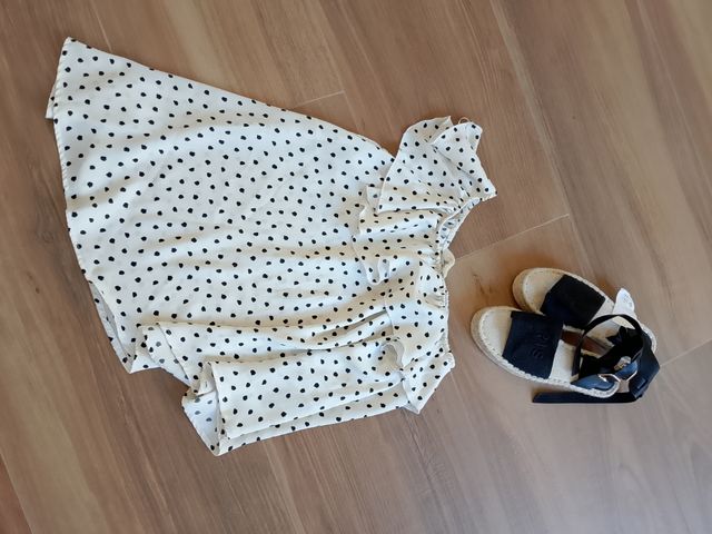 Top Vicolo monospalla beige - nero