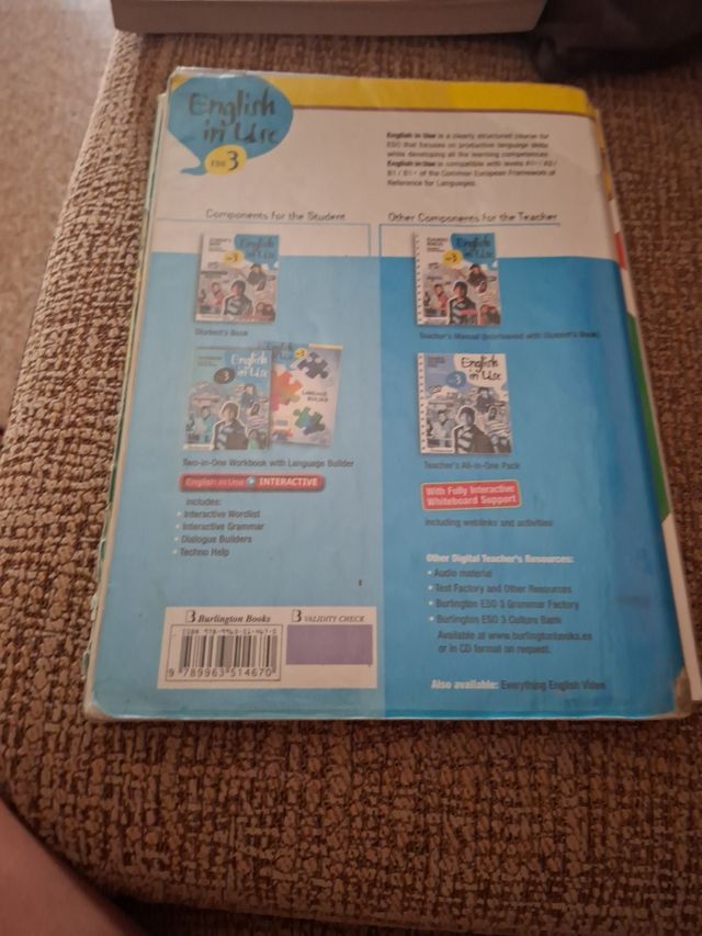 English in use 3 ESO: student's book