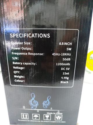 Altavoz Portátil Bluetooth MK-605