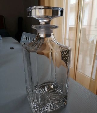 Decanter cristallo trasparente