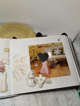 Álbum Navidad Scrapbooking