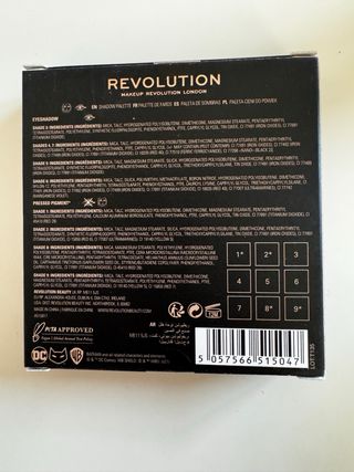 Paleta sombras Catwoman Revolution