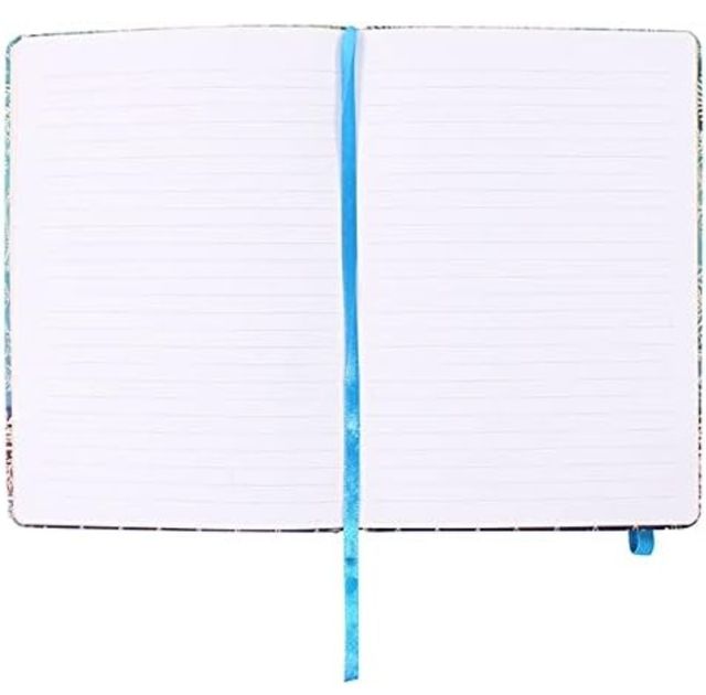 Cuaderno decorado Paisley - Tapa dura borde dorado
