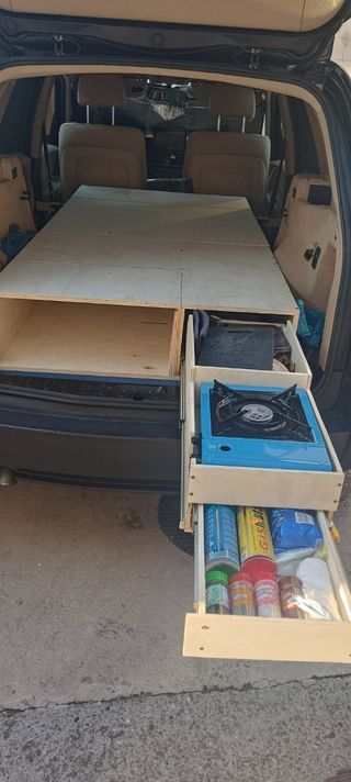 BMW X3 mueble camper 