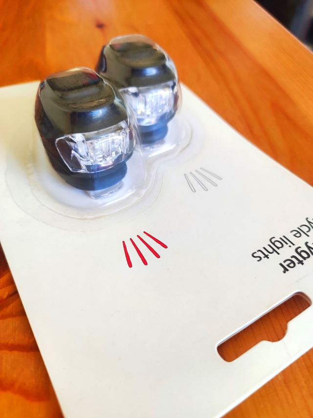 Luces bici 2 unid. - Nuevas