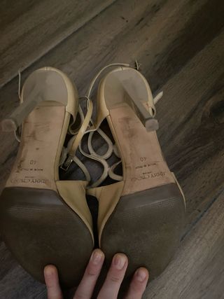 Jimmy Choo Sandalias Beige