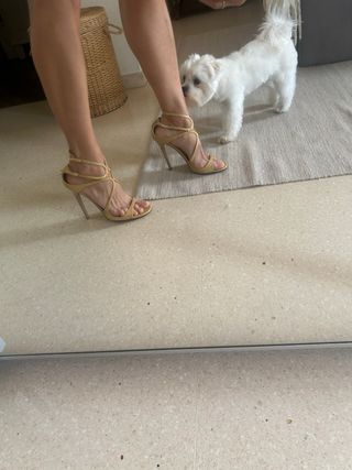 Jimmy Choo Sandalias Beige