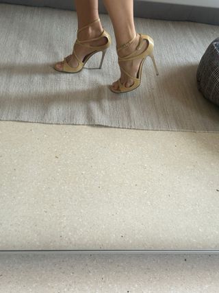 Jimmy Choo Sandalias Beige