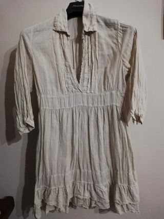 Abito Benetton beige tg.L