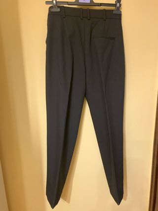 Pantalón traje Mango negro XS