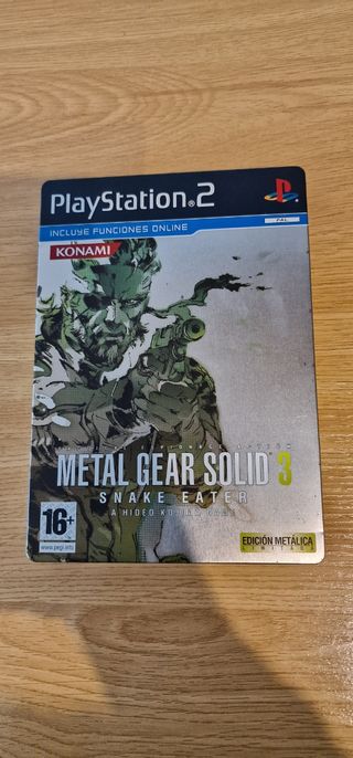 Metal Gear Solid 3: Snake Eater PS2 - Edición Metá