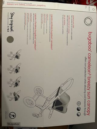 Capota Bugaboo Cameleon3 Gris