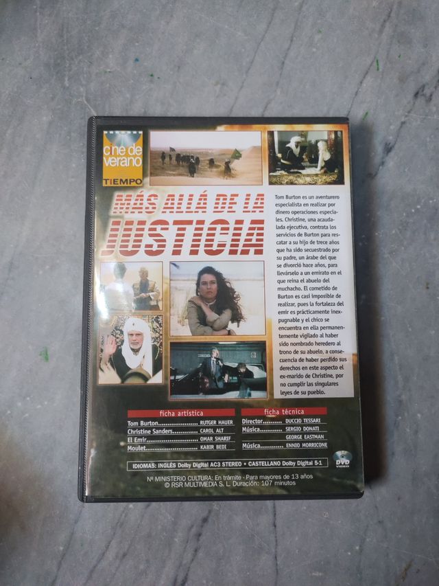Más Allá de la Justicia DVD