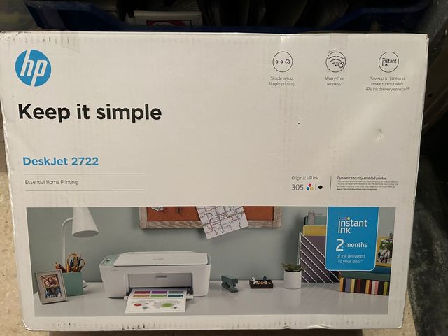 Impresora HP DeskJet 2722 - Impresión sencilla