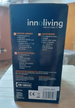 Specchio Innoliving 5x ingrandente