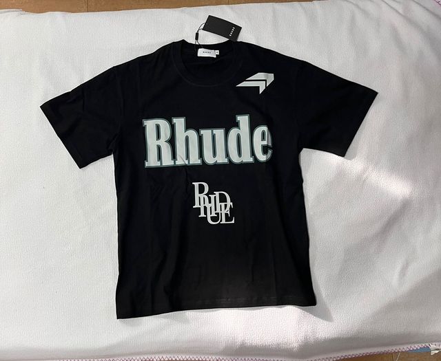 rhude t-shirt "RHUDE" - nuova con cartellini